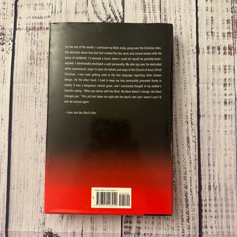 Into the Devil's Den How an FBI Informant Got Inside the Aryan Nations 1st Ed HC